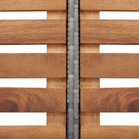 Thumbnail for Whirlpool-Umrandung Quadratisch Grau 268x268x55 cm Poly Rattan