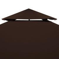 Thumbnail for Pavillon-Dachplane mit Kaminabzug 310 g/m² 4x3 m Braun