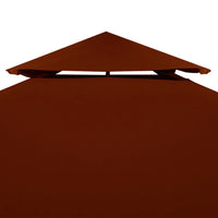 Thumbnail for Pavillon-Dachplane mit Kaminabzug 310 g/m² 4x3 m Terrakotta