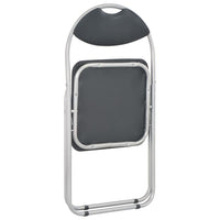 Thumbnail for Klappbare Esszimmerstühle 6 Stk. Schwarz Kunstleder