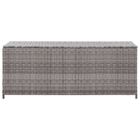Thumbnail for Gartenbox Grau 120x50x60 cm Poly Rattan
