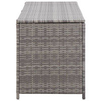 Thumbnail for Gartenbox Grau 150x50x60 cm Poly Rattan