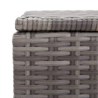 Thumbnail for Gartenbox Grau 150x50x60 cm Poly Rattan