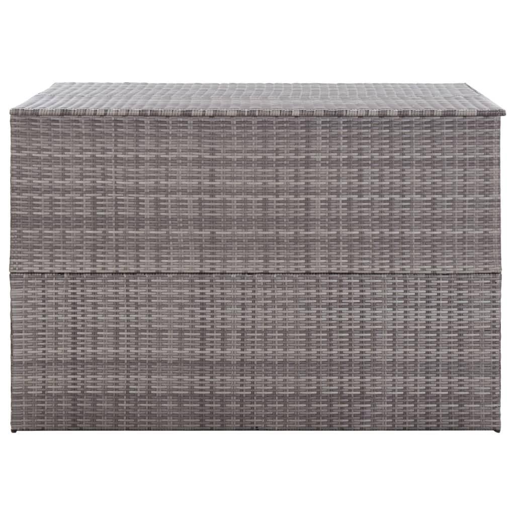 Gartenbox Grau 150x100x100 cm Poly Rattan