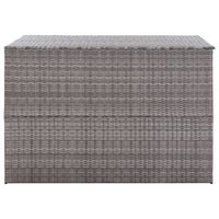 Thumbnail for Gartenbox Grau 150x100x100 cm Poly Rattan