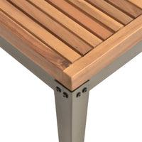 Thumbnail for Garten-Couchtisch 110×55×35 cm Massivholz Akazie