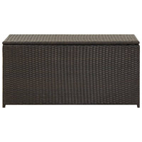 Thumbnail for Gartenbox Poly Rattan 100x50x50 cm Braun