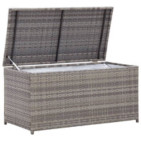 Thumbnail for Gartenbox Poly Rattan 100x50x50 cm Grau