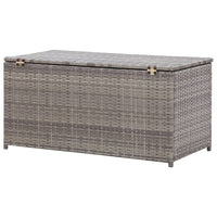Thumbnail for Gartenbox Poly Rattan 100x50x50 cm Grau