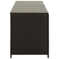 Thumbnail for Gartenbox Poly Rattan 200x50x60 cm Braun