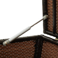 Thumbnail for Gartenbox Poly Rattan 200x50x60 cm Braun