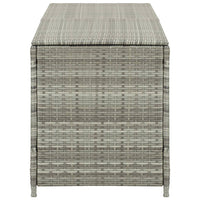 Thumbnail for Gartenbox Poly Rattan 200x50x60 cm Grau