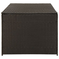 Thumbnail for Gartenbox Poly Rattan 180x90x75 cm Braun
