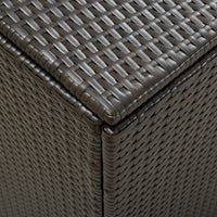 Thumbnail for Gartenbox Poly Rattan 180x90x75 cm Braun