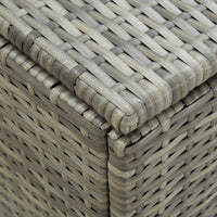 Thumbnail for Gartenbox Poly Rattan 180x90x75 cm Grau