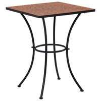 Thumbnail for Mosaik-Bistrotisch Terrakotta 60 cm Keramik
