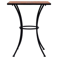 Thumbnail for Mosaik-Bistrotisch Terrakotta 60 cm Keramik