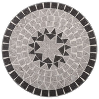 Thumbnail for Mosaik-Bistrotisch Grau 61 cm Keramik