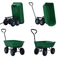Thumbnail for Garten-Kippwagen 300 kg 75 L Grün