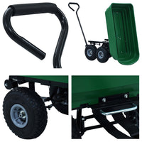 Thumbnail for Garten-Kippwagen 300 kg 75 L Grün