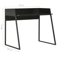 Thumbnail for Schreibtisch Schwarz 90x60x88 cm