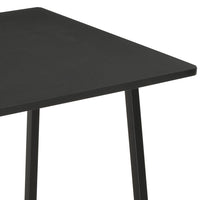 Thumbnail for Schreibtisch mit Regaleinheit Schwarz 102×50×117 cm