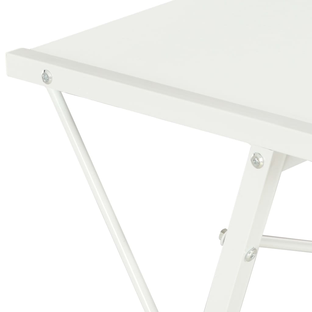 Schreibtisch mit Regal Weiß 116×50×93 cm