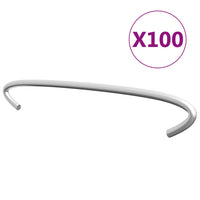 Thumbnail for Gabionen-Distanzhalter 100 Stk. Verzinkter Stahl 15 cm