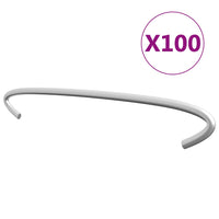 Thumbnail for Gabionen-Distanzhalter 100 Stk. Verzinkter Stahl 20 cm