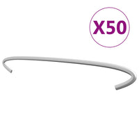 Thumbnail for Gabionen-Distanzhalter 50 Stk. Verzinkter Stahl 30 cm