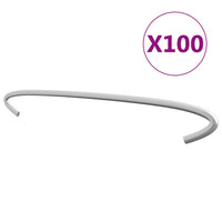 Thumbnail for Gabionen-Distanzhalter 100 Stk. Verzinkter Stahl 30 cm