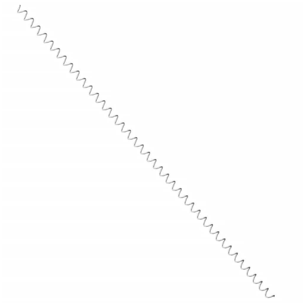 Gabionen-Spiralen 24 Stk. Verzinkter Stahl 100 cm