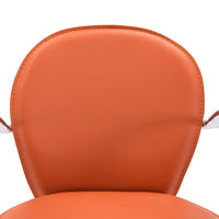 Thumbnail for Barhocker mit Armlehne 2 Stk. Orange Kunstleder