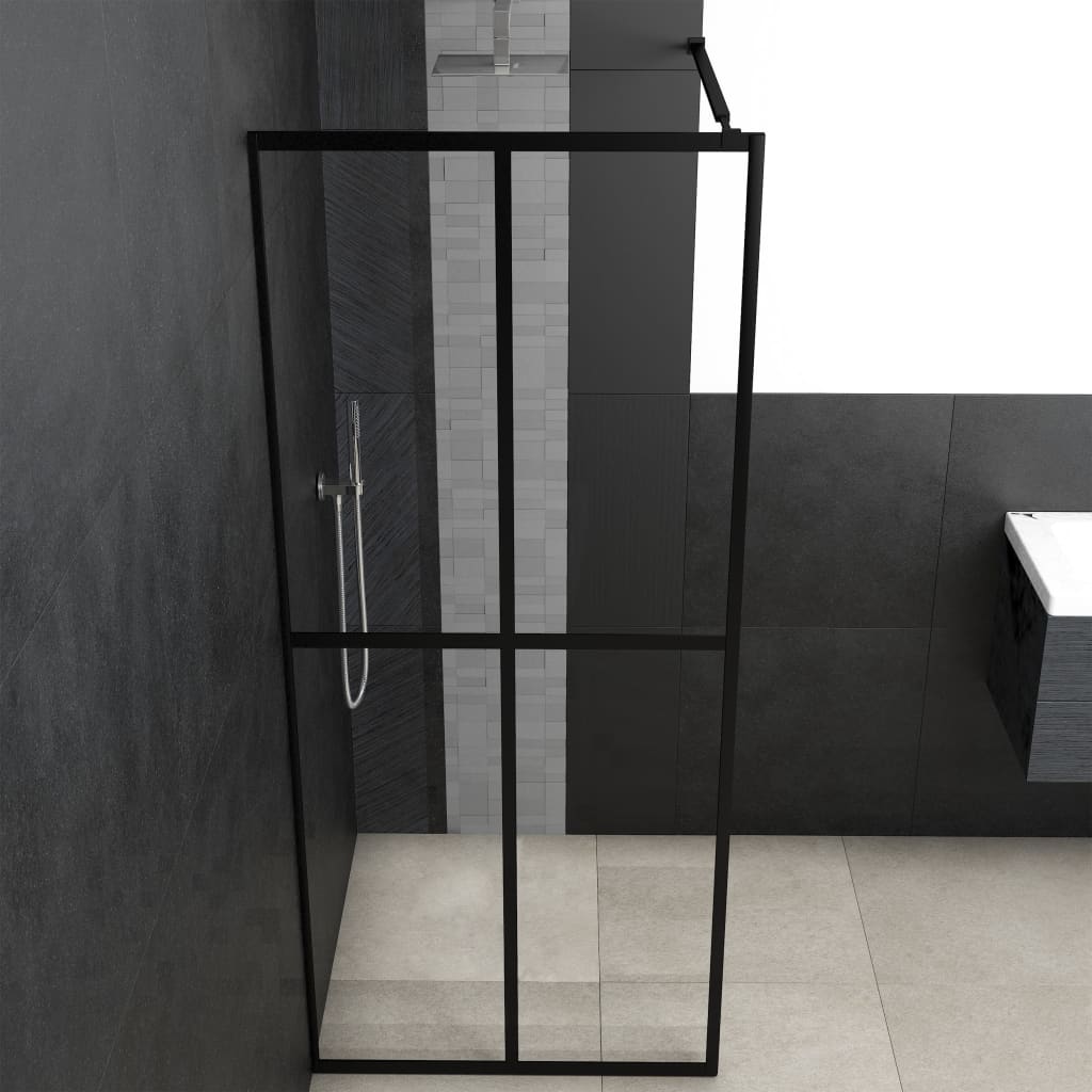 Duschwand für Walk-in Dusche Klares Sicherheitsglas 118x190 cm