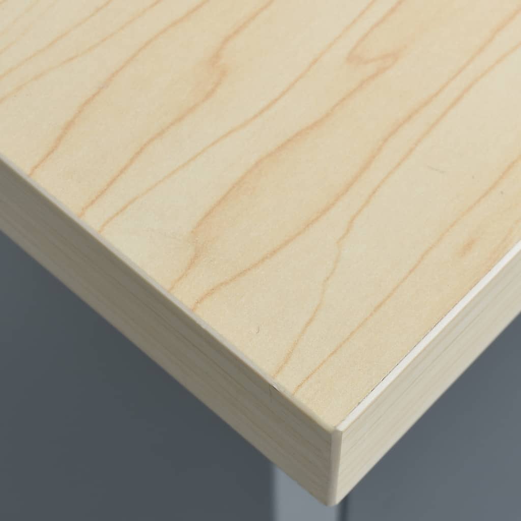 Werkbank Schwarz 120×60×85 cm Stahl