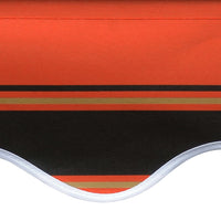 Thumbnail for Markisenbespannung Canvas Orange & Braun 300x250 cm