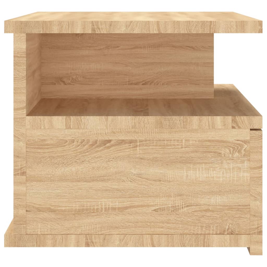 Hängender Nachttisch Sonoma-Eiche 40x31x27 cm Holzwerkstoff