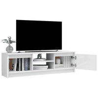 Thumbnail for TV-Schrank Hochglanz-Weiß 120×30×35,5 cm Spanplatte