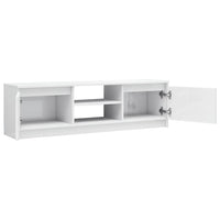Thumbnail for TV-Schrank Hochglanz-Weiß 120×30×35,5 cm Spanplatte