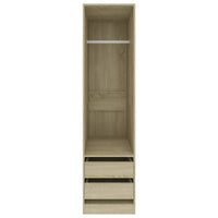 Thumbnail for Kleiderschrank mit Schubladen Sonoma-Eiche 50x50x200 cm