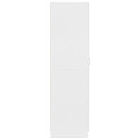 Thumbnail for Kleiderschrank Weiß 80x52x180 cm Holzwerkstoff