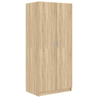 Thumbnail for Kleiderschrank Sonoma-Eiche 80x52x180 cm Holzwerkstoff