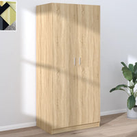 Thumbnail for Kleiderschrank Sonoma-Eiche 80x52x180 cm Holzwerkstoff