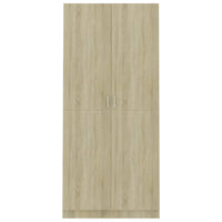 Thumbnail for Kleiderschrank Sonoma-Eiche 90x52x200 cm Holzwerkstoff
