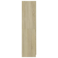Thumbnail for Kleiderschrank Sonoma-Eiche 90x52x200 cm Holzwerkstoff