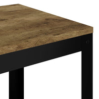 Thumbnail for Beistelltisch Dunkelbraun und Schwarz 40x40x45 cm MDF und Eisen