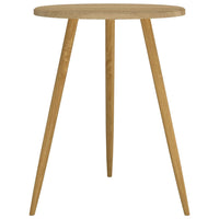 Thumbnail for Bistrotisch Hellbraun Ø60x76 cm MDF und Eisen