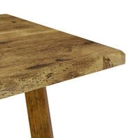 Thumbnail for Esstisch Dunkelbraun 120x60x74 cm MDF und Eisen