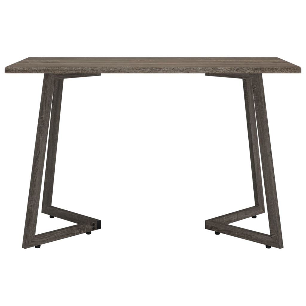 Esstisch Grau 120x60x74 cm MDF und Eisen
