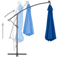 Thumbnail for Ampelschirm mit Alu-Mast 350 cm Blau